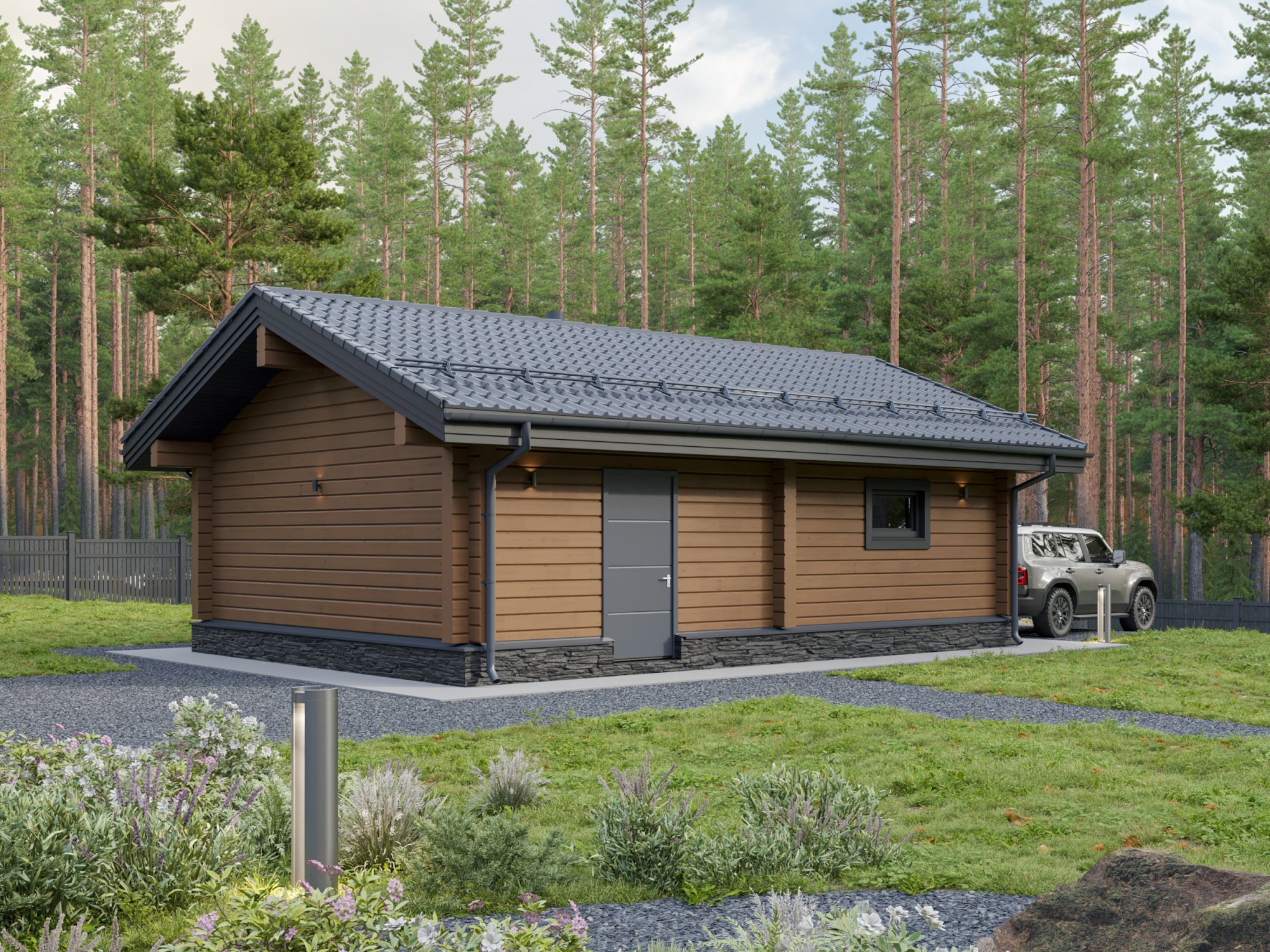 Гараж на два машиноместа - Бани и гаражи  в Санкт-Петербурге и Ленинградской области